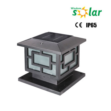 Wholesale China CE ao ar livre Solar jardim pilar iluminação LED para lâmpada de LED de iluminação de portão